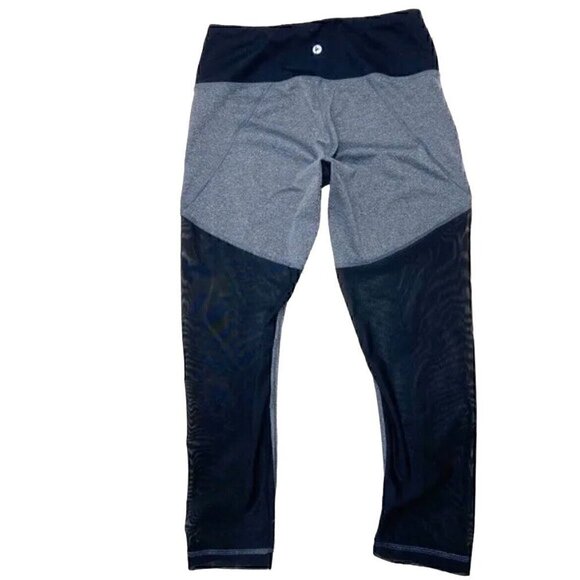 90 Degree by Relfex Mesh Panel Cropped Legging Sz S - Picture 2 of 5